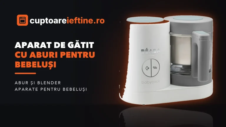 Aparat de gătit cu aburi pentru bebeluși: modele cu blender