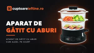Aparat de gătit cu aburi: cum alegi un model bun și ieftin