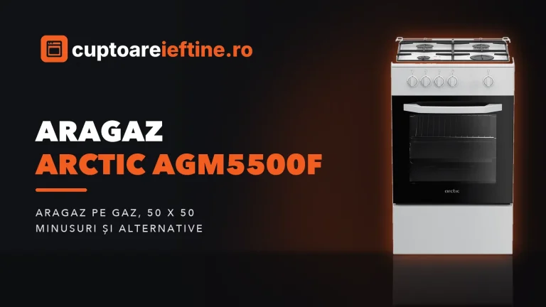 Aragaz Arctic AGM5500F: ce oferă, minusuri și alternative