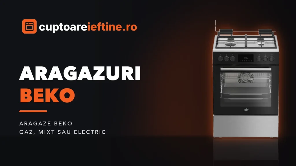 Aragazuri Beko: modele pe gaz și cu cuptor electric comparate