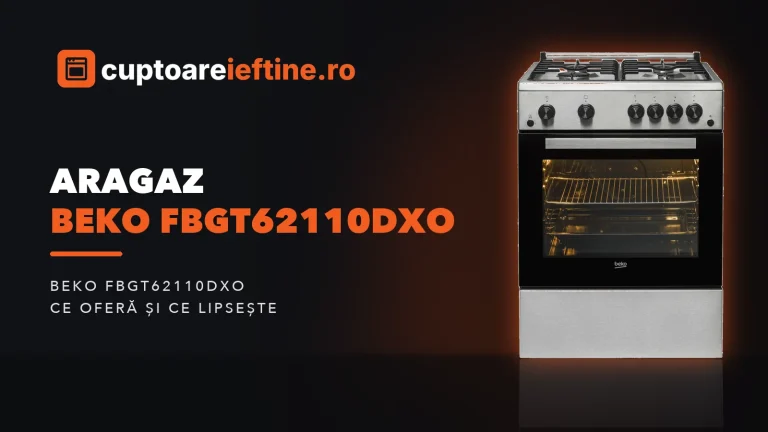 Aragaz Beko FBGT62110DXO: ce oferă, minusuri și alternative