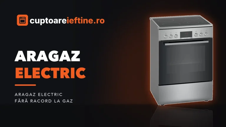 Aragaz electric: plită vitroceramică, cuptor electric și consum
