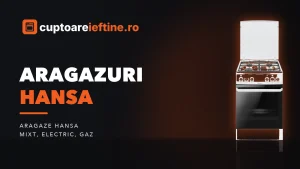 Aragazuri Hansa: modele mixte, electrice și pe gaz