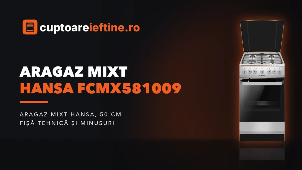 Aragaz mixt Hansa FCMX581009: ce oferă, minusuri și alternative
