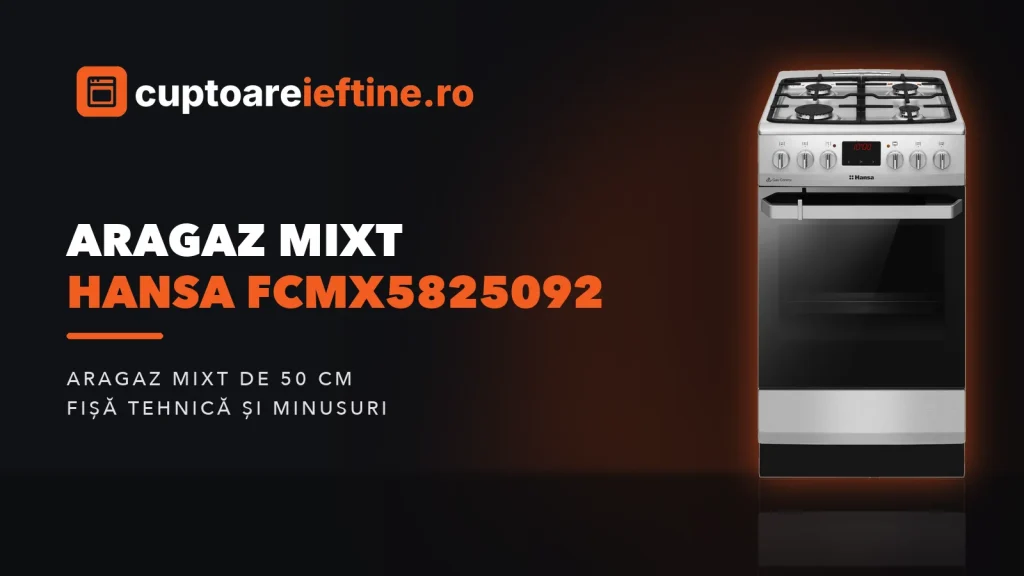 Aragaz mixt Hansa FCMX5825092: ce oferă, minusuri și alternative