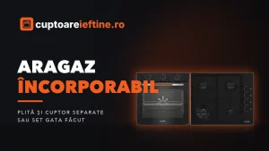 Aragaz încorporabil: plită și cuptor încorporabil sau set