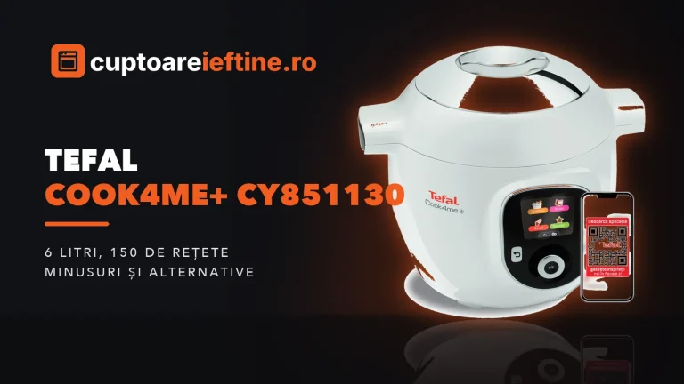Tefal Cook4me+ CY851130: ce oferă, minusuri și alternative