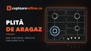 Plită de aragaz: cum alegi o plită pe gaz sau electrică