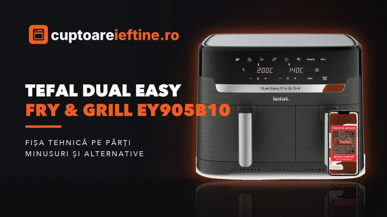 Tefal Dual Easy Fry & Grill EY905B10: ce oferă și alternative